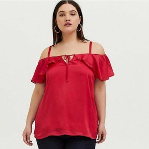 Torrid  Cold Shoulder Top - Size 1